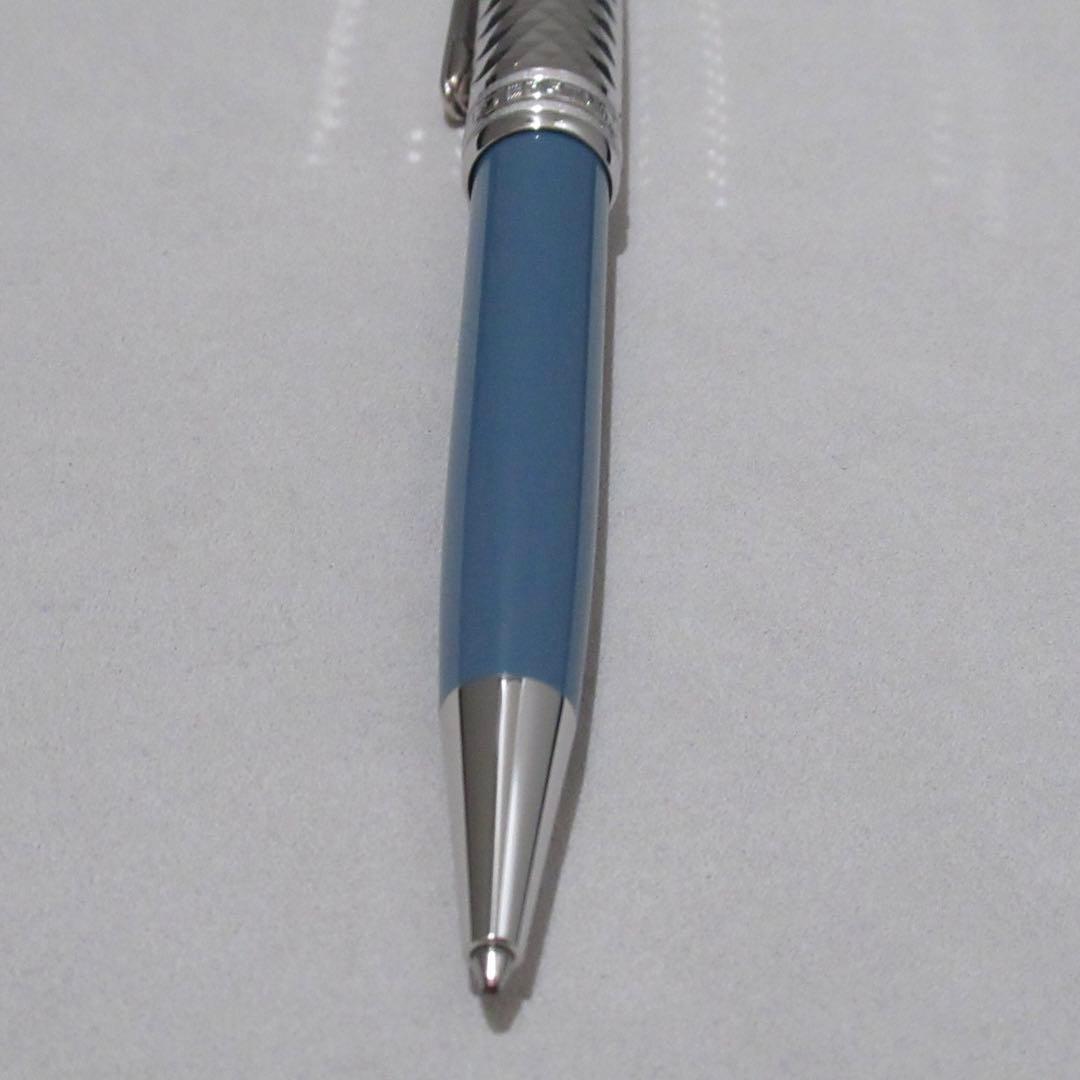 モンブラン ボールペン 164 グレイシャー ドゥエ ブルーグレー 129405
