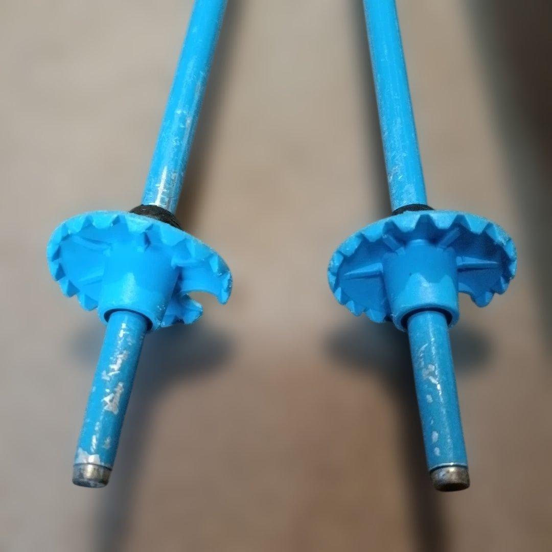 【中学年〜高学年用】ロシニョール》スキーセット”アナと雪の女王エルサデザイン ”