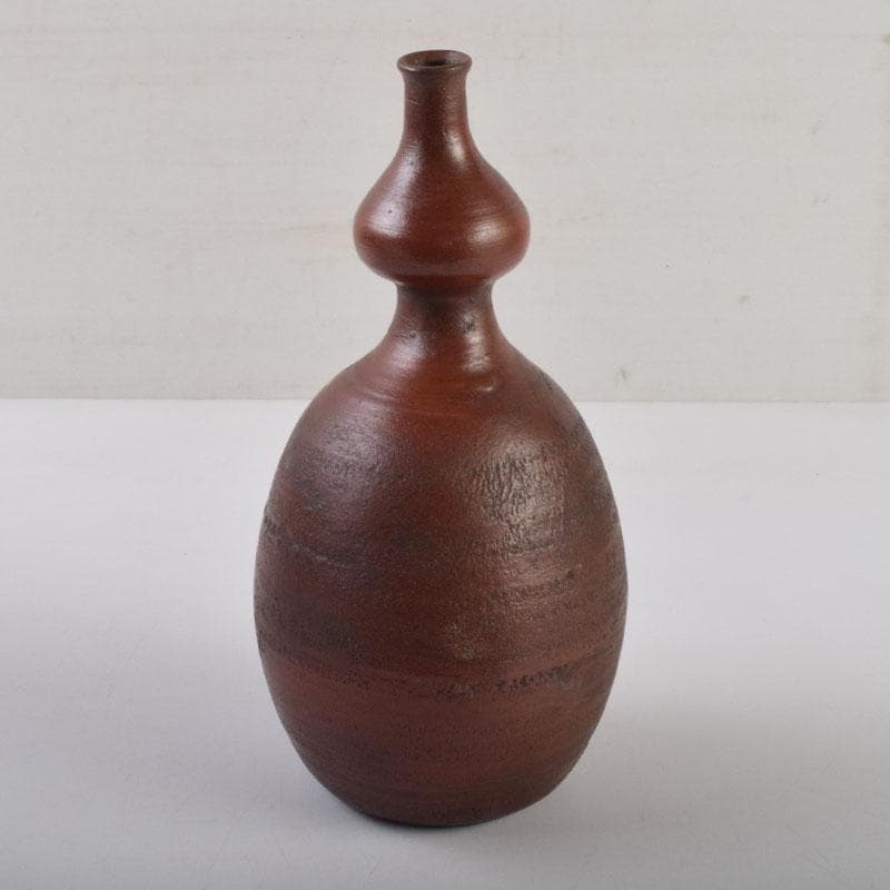 桂又三郎極め　江戸初期　古備前　献上手瓢徳利　V　8957