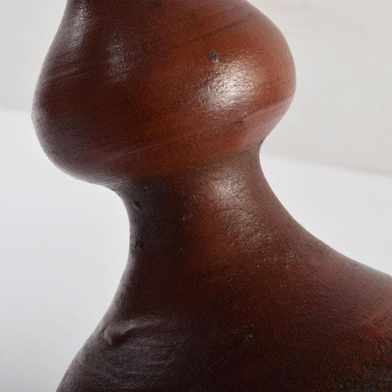 桂又三郎極め　江戸初期　古備前　献上手瓢徳利　V　8957