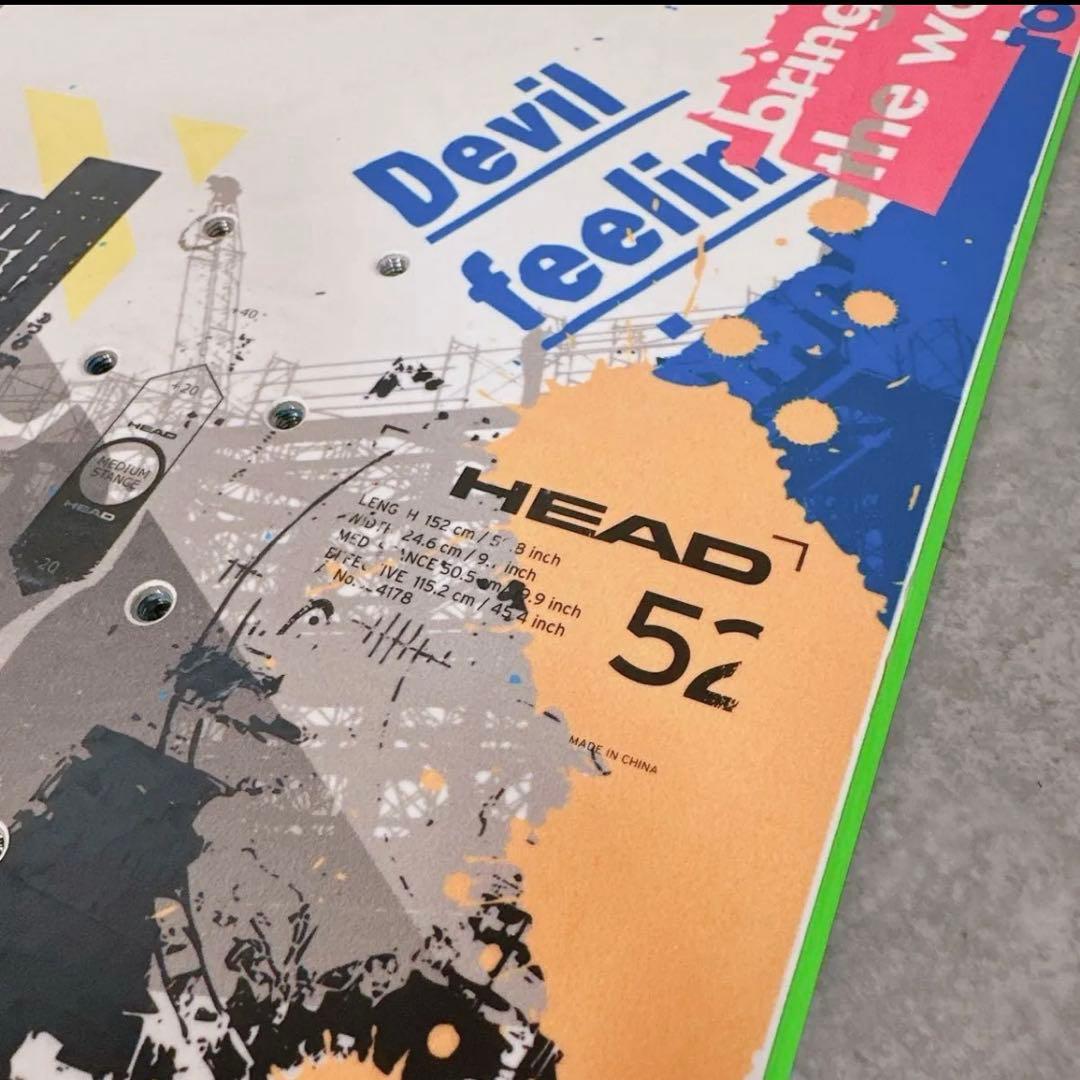 HEAD True 52 スノーボード DRAKE GT ヘッド　ボードセット