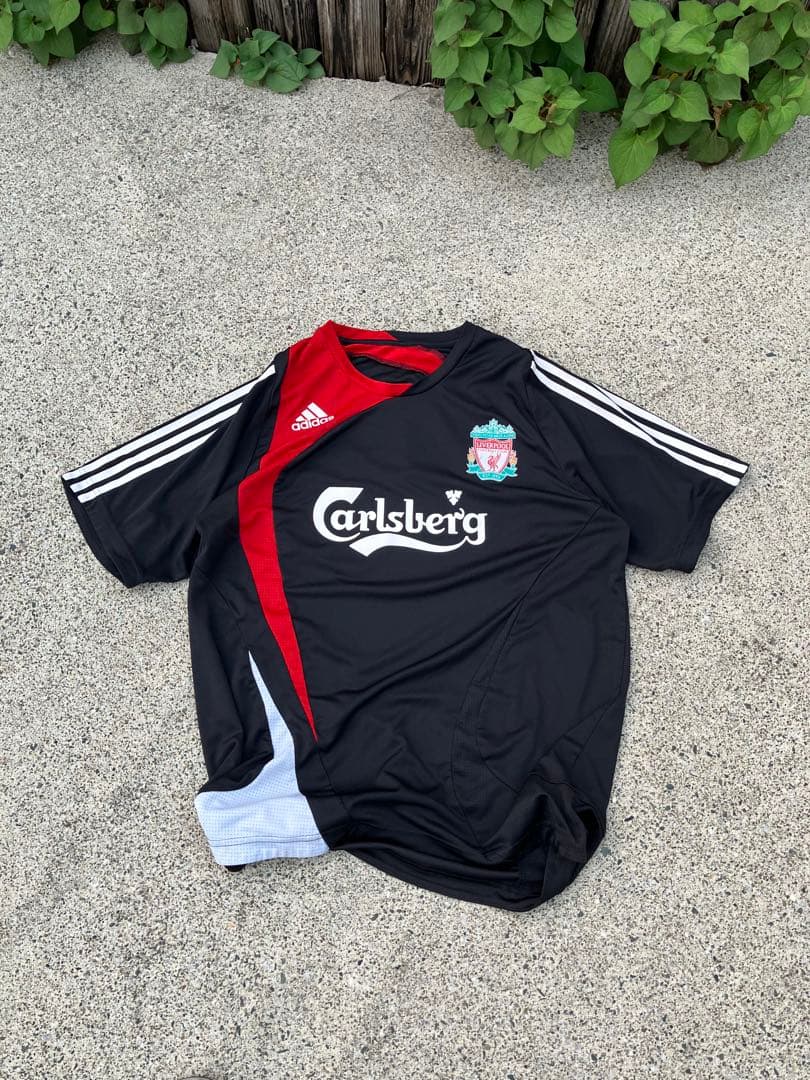 【希少】アディダスxリバプールFC トレーニングシャツ　ビンテージM