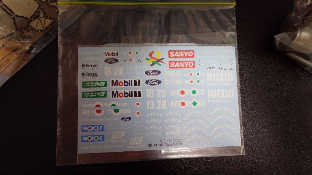 AMC 1/20 ベネトン B190 1990 N.ピケ ガレージキット