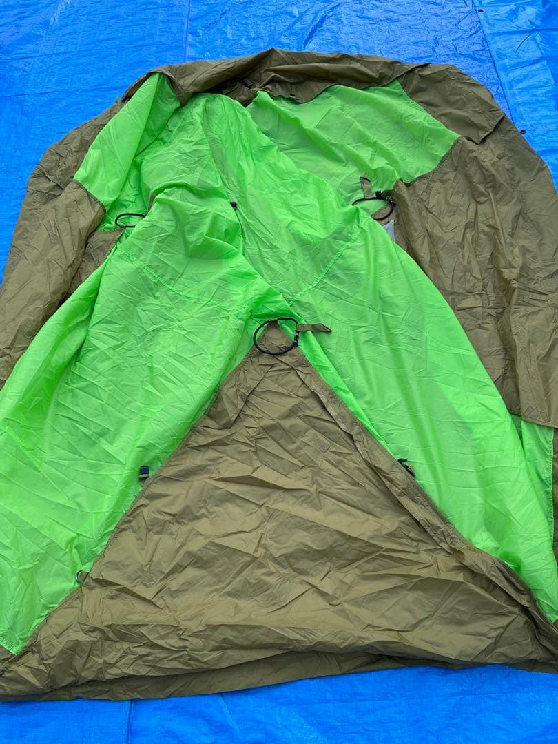 【未使用品】モンベル mont-bell ムーンライトテント 5型 グリーン