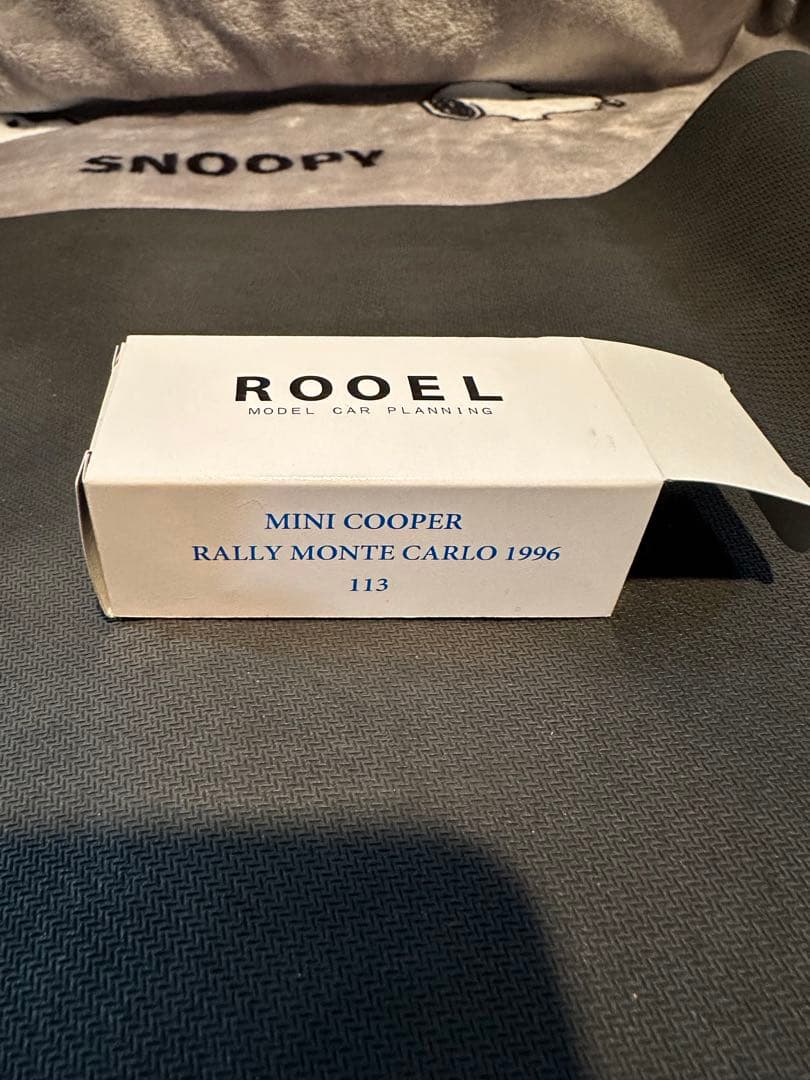 ROOEL社 113 ミニクーパー　トミカ　モンテカルロラリー