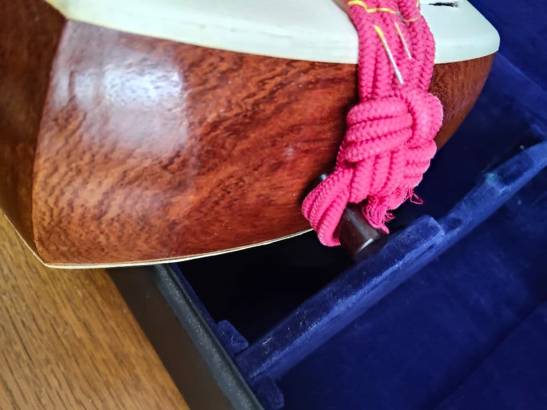 三味線　細棹　ハードケース付き　年代物　ヴィンテージ　昭和