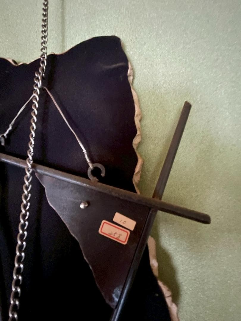 抽象的な陶板彫刻 壁掛け用 値段下げます