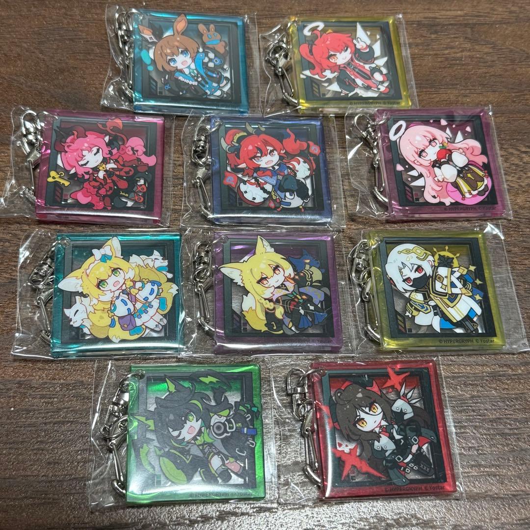 アークナイツ ガチャ 会場限定　カプセルトイ　全種コンプリート