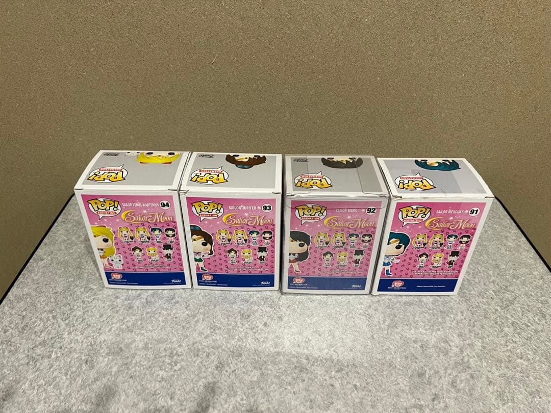【Funko POP】美少女戦士セーラームーン フィギュア　4体SET