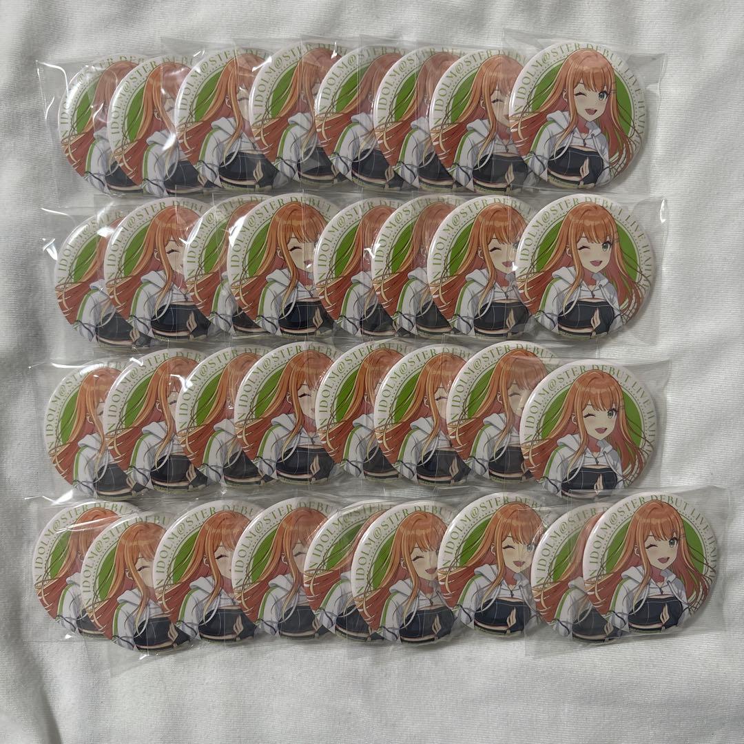 学園アイドルマスター 学マス 紫雲清夏 初恋公演 缶バッジ 33点セット