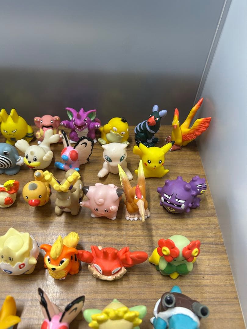 【希少】ポケモンキッズ初代 指人形 まとめ売り　クリア　レア　86体