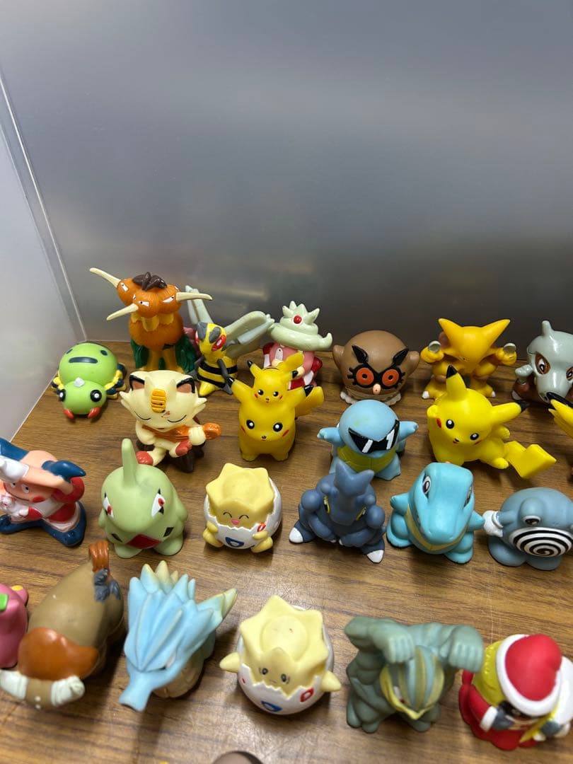 【希少】ポケモンキッズ初代 指人形 まとめ売り　クリア　レア　86体