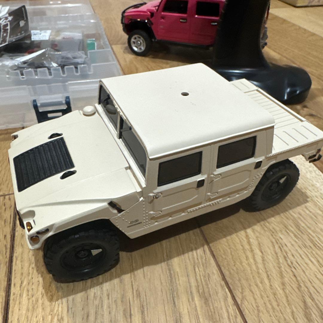激レア　ミニッツ　HUMMER H1 サンドベージュ　送信機セット　おまけ付