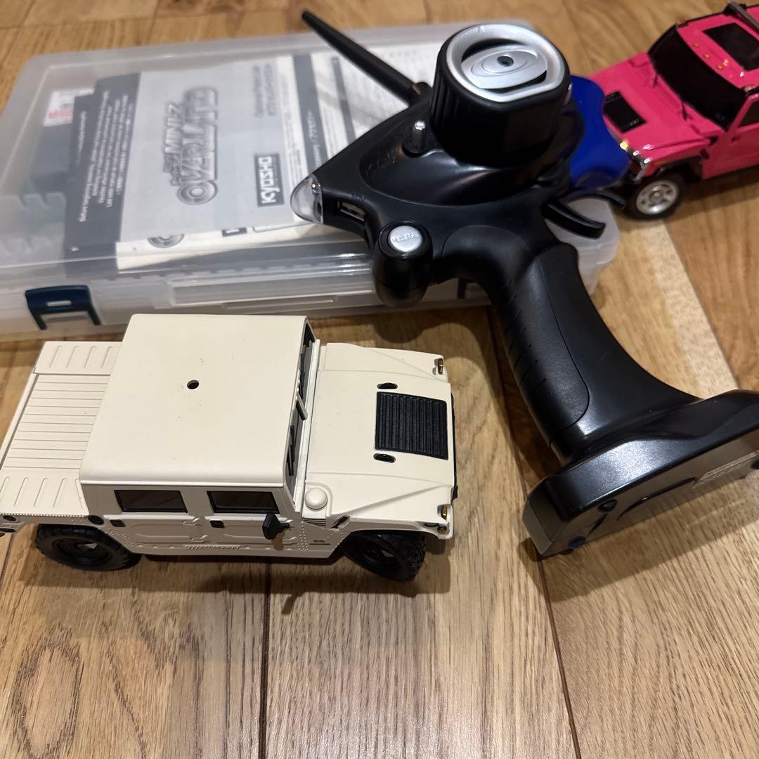 激レア　ミニッツ　HUMMER H1 サンドベージュ　送信機セット　おまけ付
