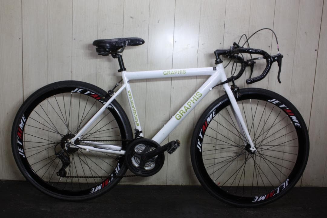 GRAPHISグラフィス 700C シマノ21速 490mm ロードバイク