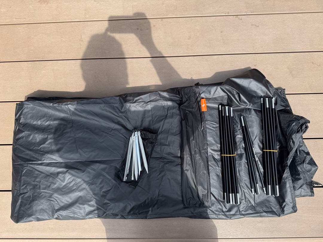 ミニマルワークス　パプリカブラック　フットプリント付