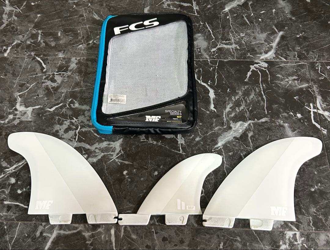 サーフィン・ボディボード FCS 2 MICK FANNING TWIN + 1 FIN SET