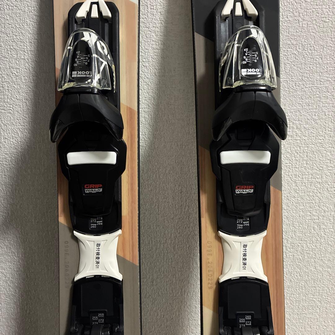 【新品】ZUMA ショートスキー、ファンスキー　ケース付