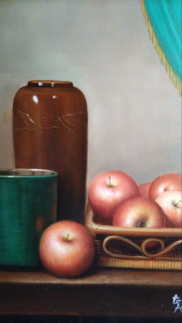 人見友紀　伝説の逃亡画家　油彩画　油絵　静物画