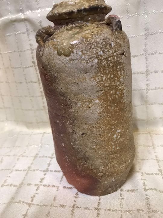 杉本貞光　作　信楽　花入