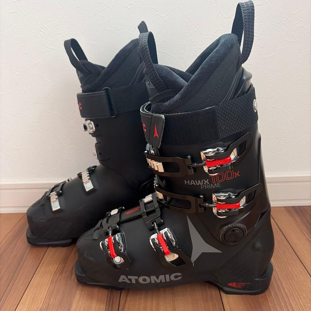 ATOMIC HAWX 100X PRIME スキー用ブーツ　27〜27.5㎝