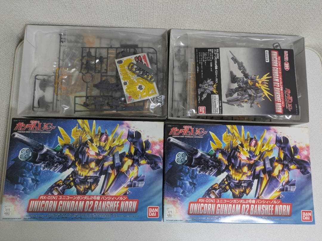 【未使用/未組立】BB戦士 ガンプラまとめ UC ユニコーンガンダム