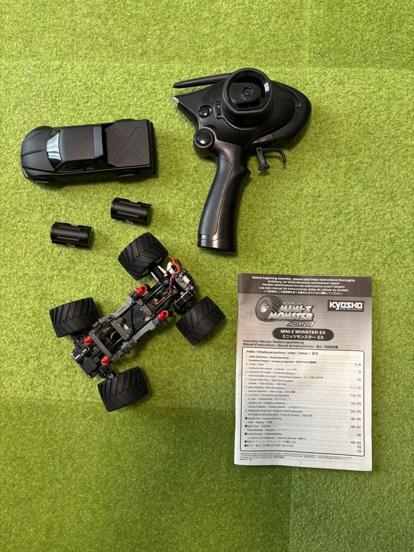 ミニッツモンスター　レディセット マッドフォース　マットブラック　京商