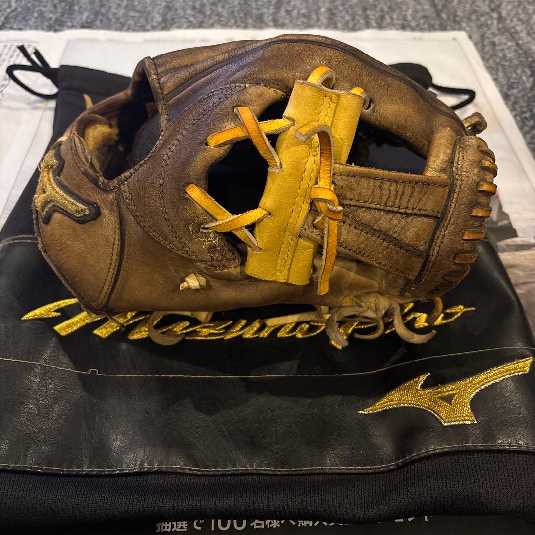 あ*お様 ミズノプロ 硬式グローブ 内野手用