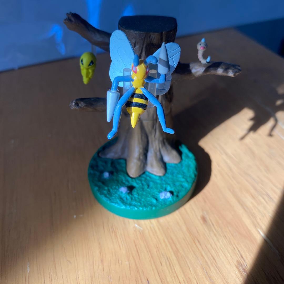 ビードル スピアー コクーン フィギュアセット 立体ポケモン図鑑