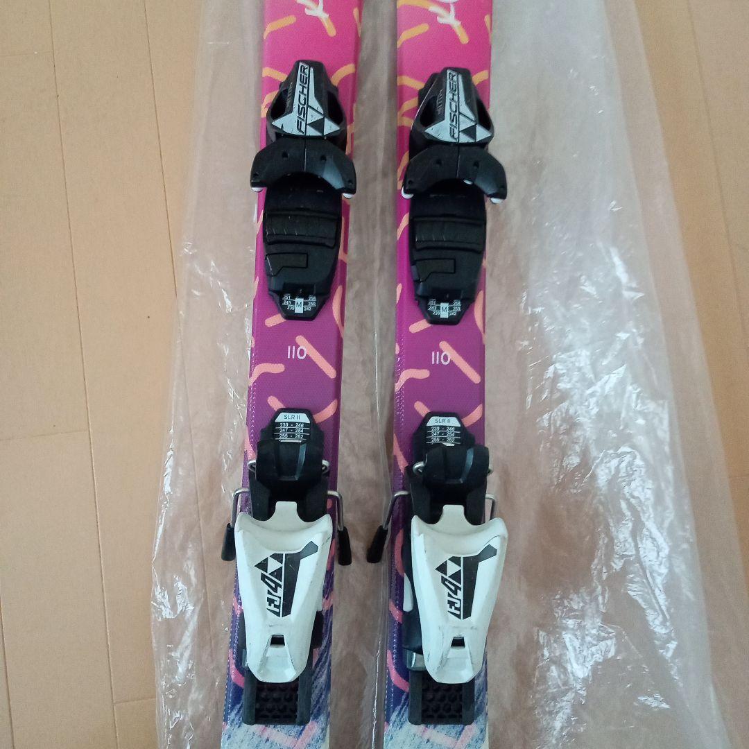 FISCHER スキー板110cmとスキー靴21.0cm