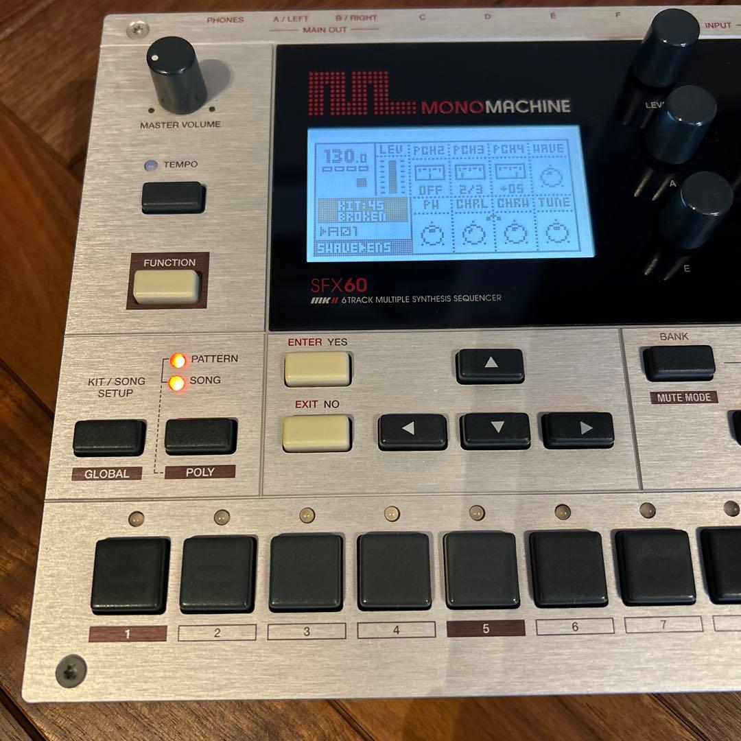DTM・DAW ELEKTRON MONOMACHINE SFX60 MK2
