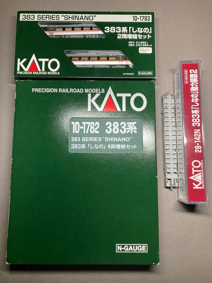 室内灯付 383系 特急しなの 4+2両 貫通編成 動力入り KATO