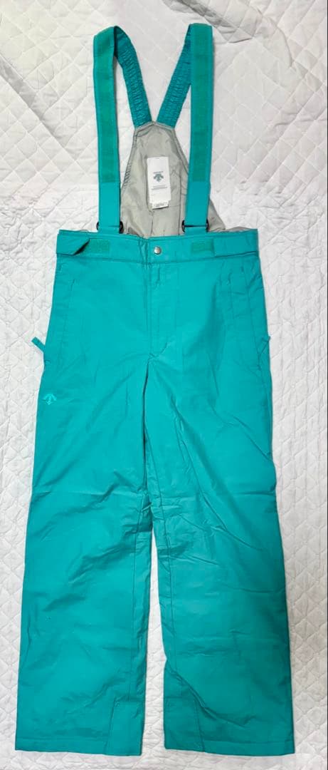 DESCENTE デサント子供用スキーウェア上下セット 150 ブルー×ネイビー