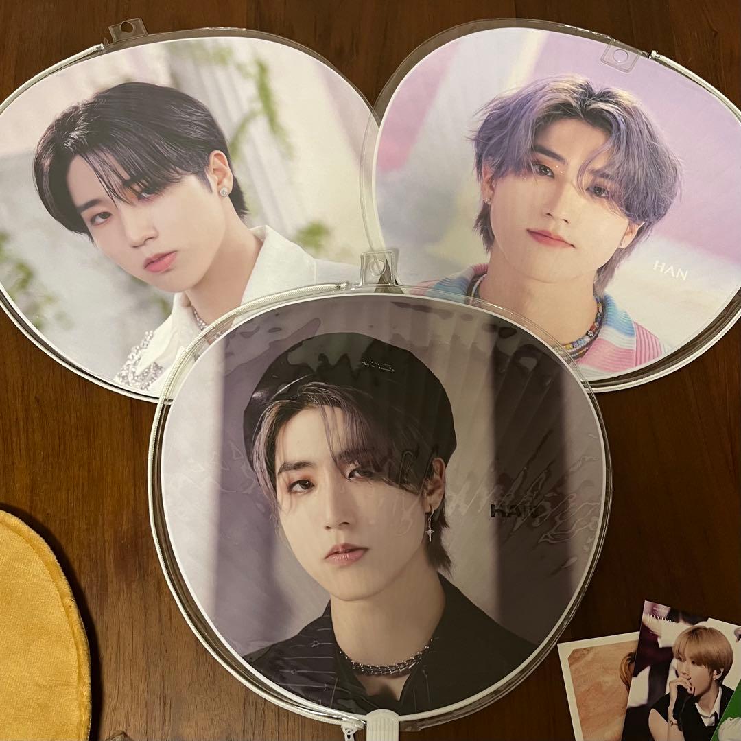 stray kids HAN グッズセット　ハン　クォッカ　スキズ　うちわ