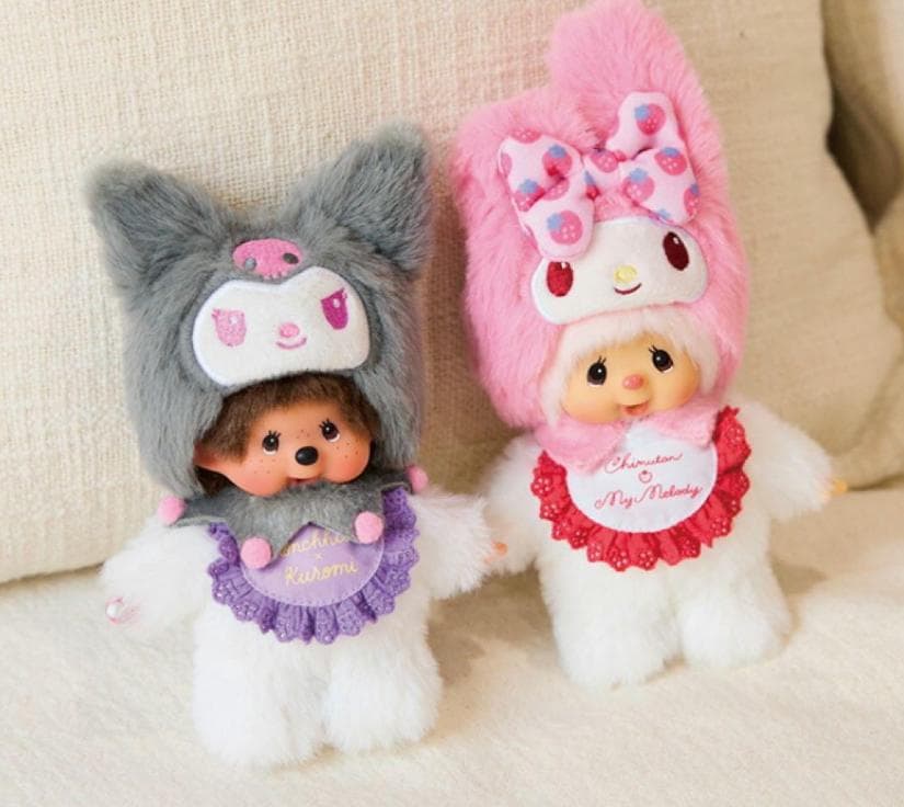 y*8様 サ*ラ様 チムたん×マイメロディ　モンチッチ×クロミ　キーチェーン　2