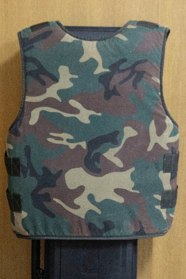 【実物】中国人民解放軍 04式 防弾チョッキ 砲兵用 フルセット 2006年製