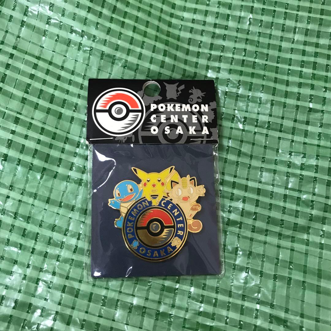 ポケモンセンター　オーサカ　ロゴピンズ　大阪　バッジ　初期