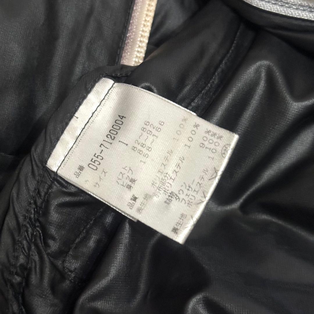 PEARLY GATES パーリーゲイツ ダウンジャケット 星地模様 ワッペン