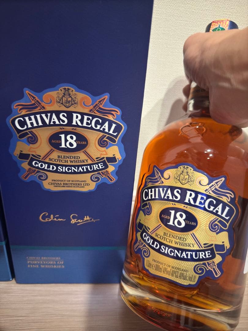 CHIVAS REGAL 1000ml 18年 ゴールドシグネチャー