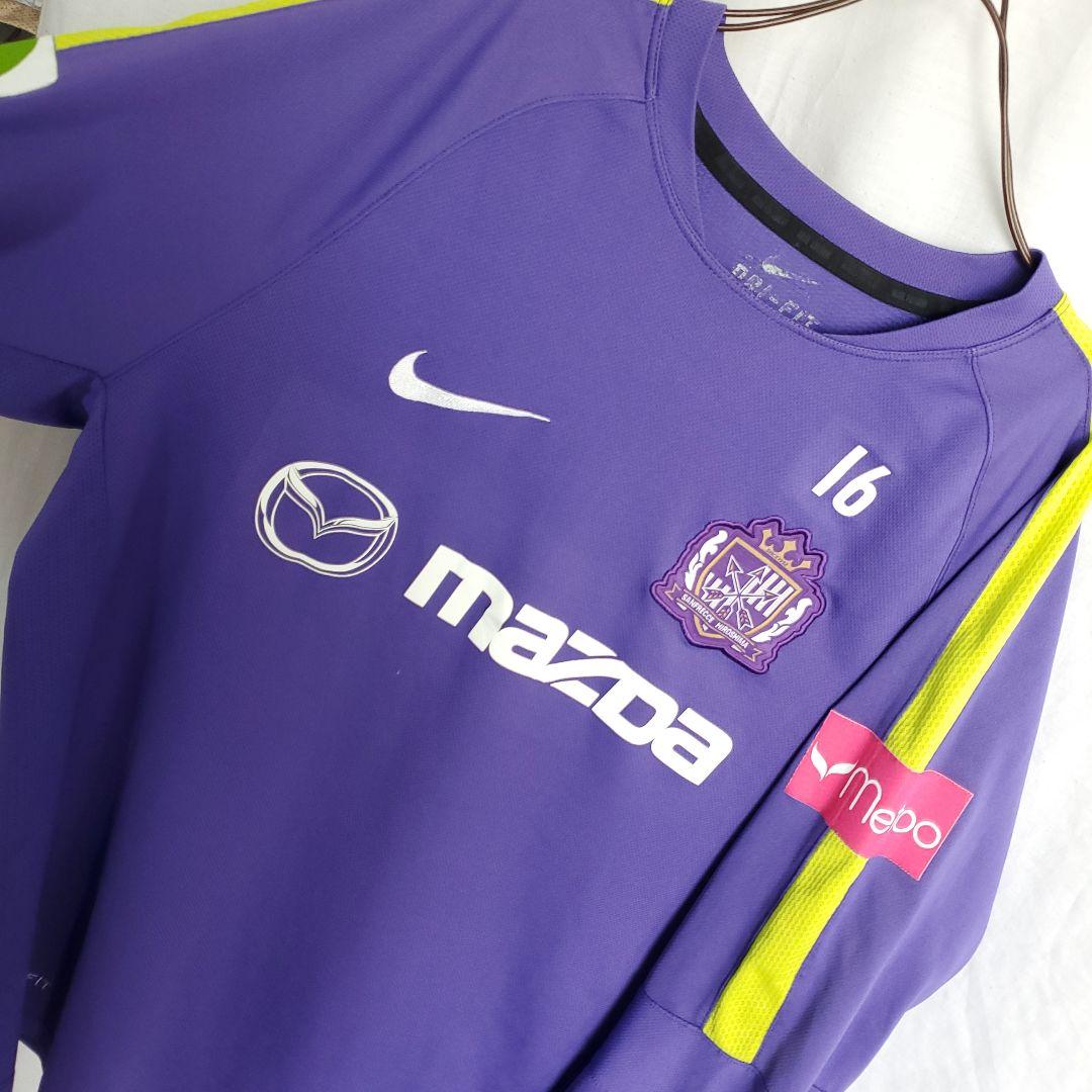 希少 サンフレッチェ広島 ウェア Jリーグ パープル 紫 長袖 ユニフォーム