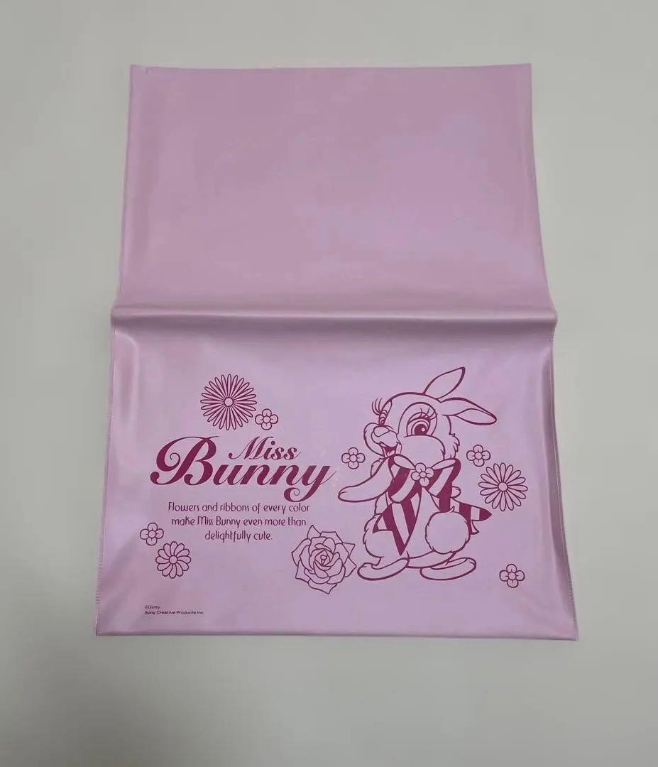 【匿名配送】Miss Bunny 書類ケース　マルチケースA4OK 昭和レトロ