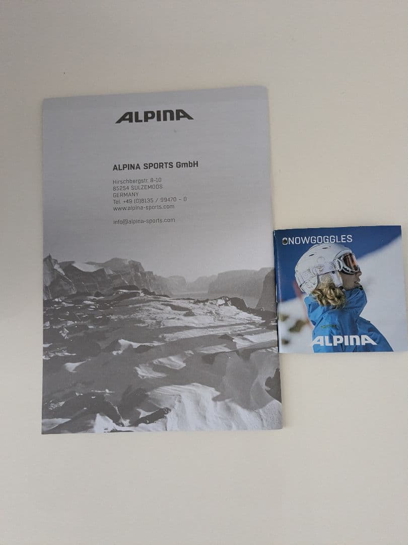 美品　ALPINA　ジュニア スキーヘルメット　54〜58cm