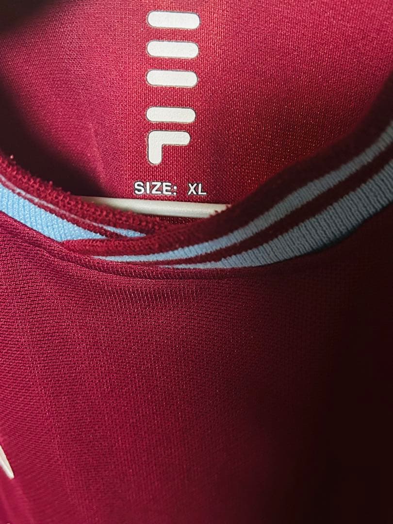 FILA サッカーシャツ XLウエストハム2001〜2003ドクターマーチン