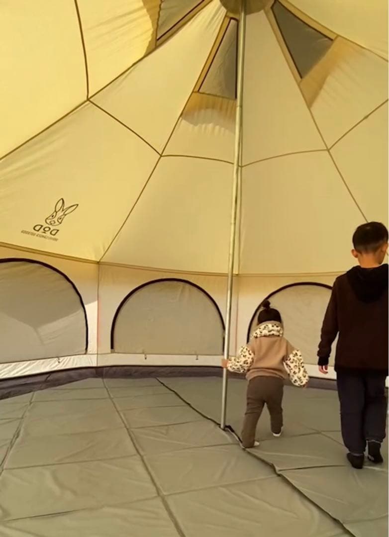 DODタケノコテント、ペグなど設営に必要な備品、全て込み【手元3万】