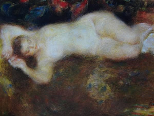 伊藤　清永、幽貞、希少画集画、新品額装付