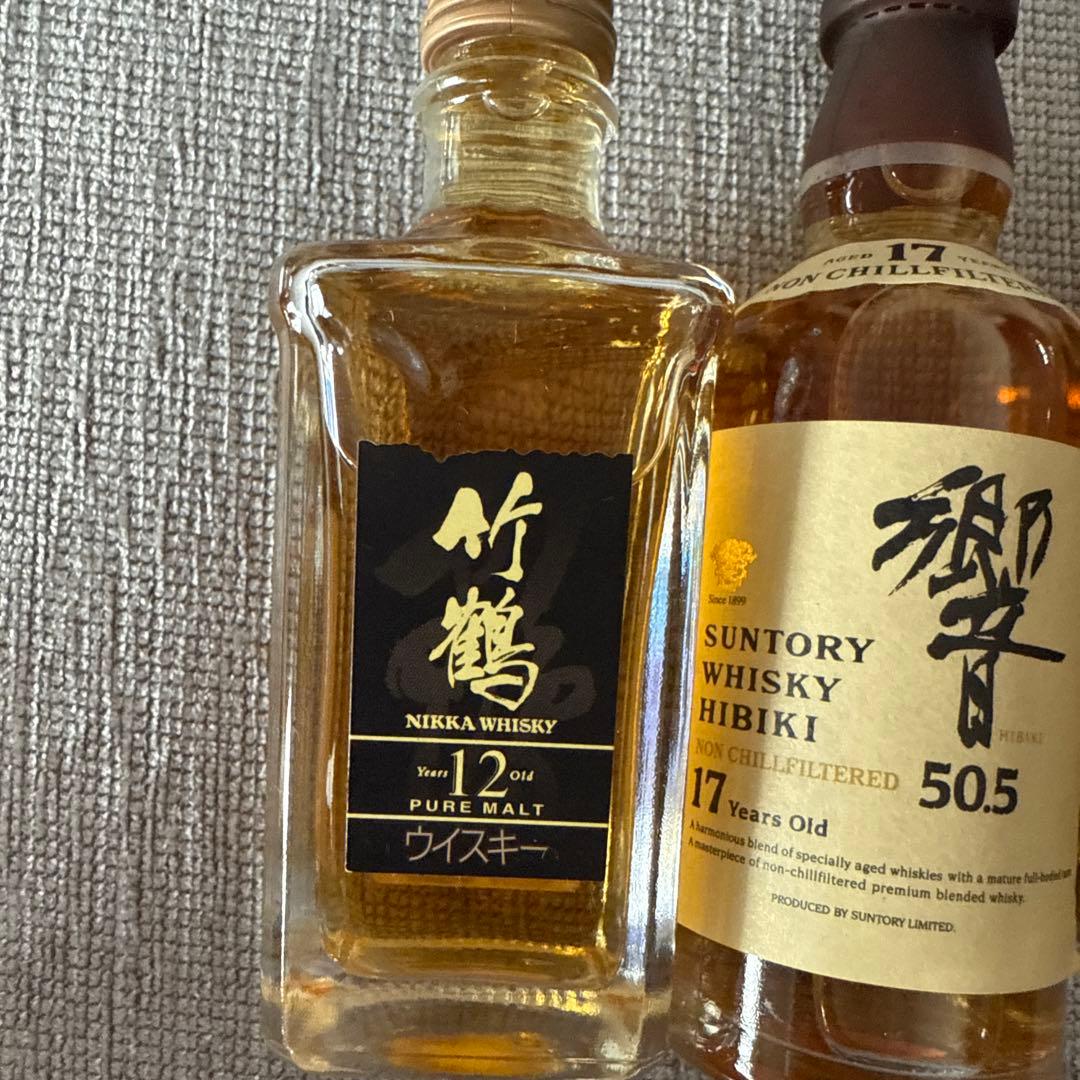 り*う様 日本のウイスキーコレクション　ミニボトル5本セット