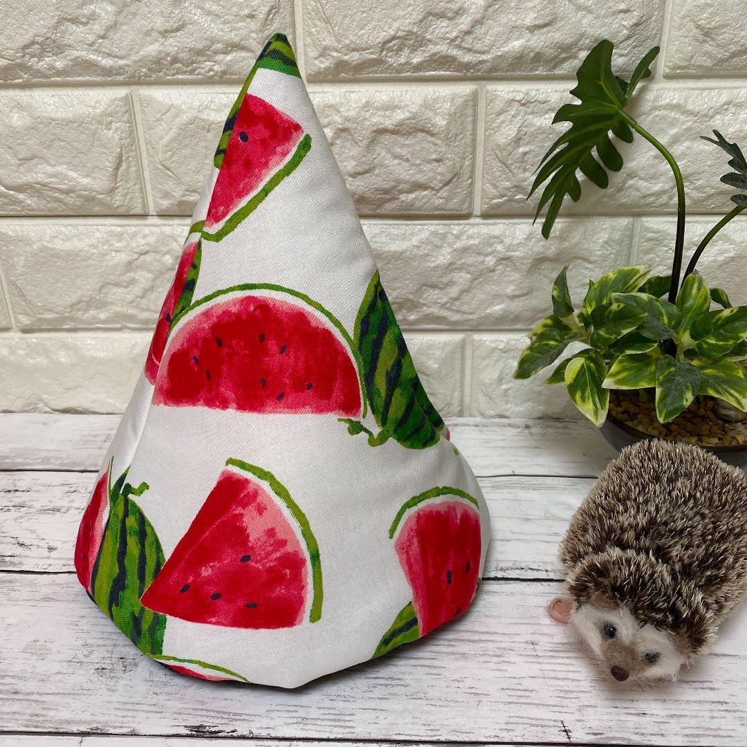 ハリネズミ寝袋　とんがりスイカＬ