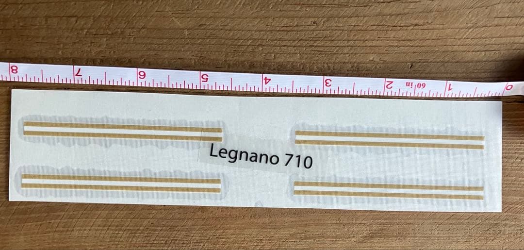 Legnano フレームデカールセット