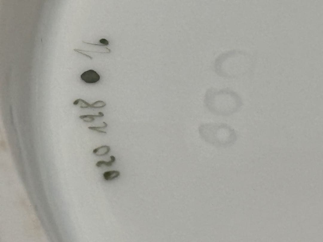 マイセン　グランツゴールドレリーフ皿　ピンクローズ　一級品　アンティーク　希少品