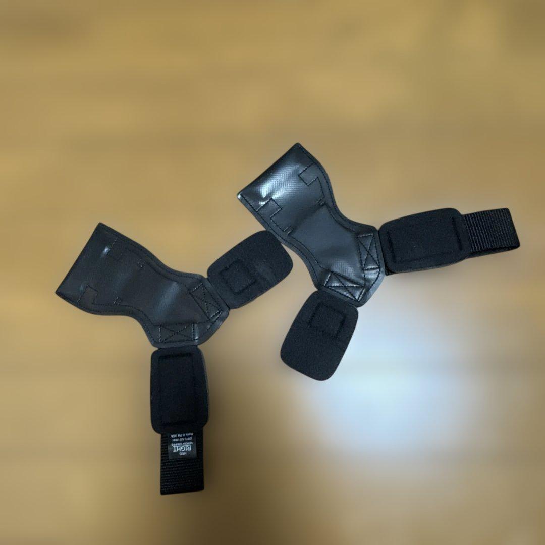 GOLD'S GYM パワーグリップ ブラック Mサイズ